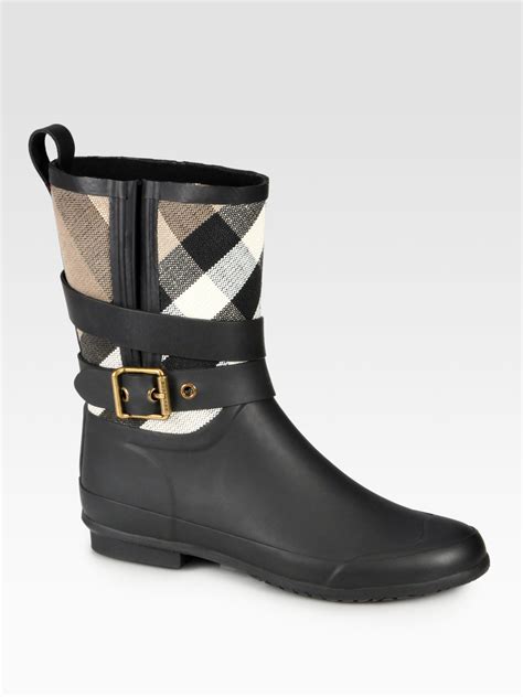 burberry rain boots size 5|wide calf rain boots Burberry.